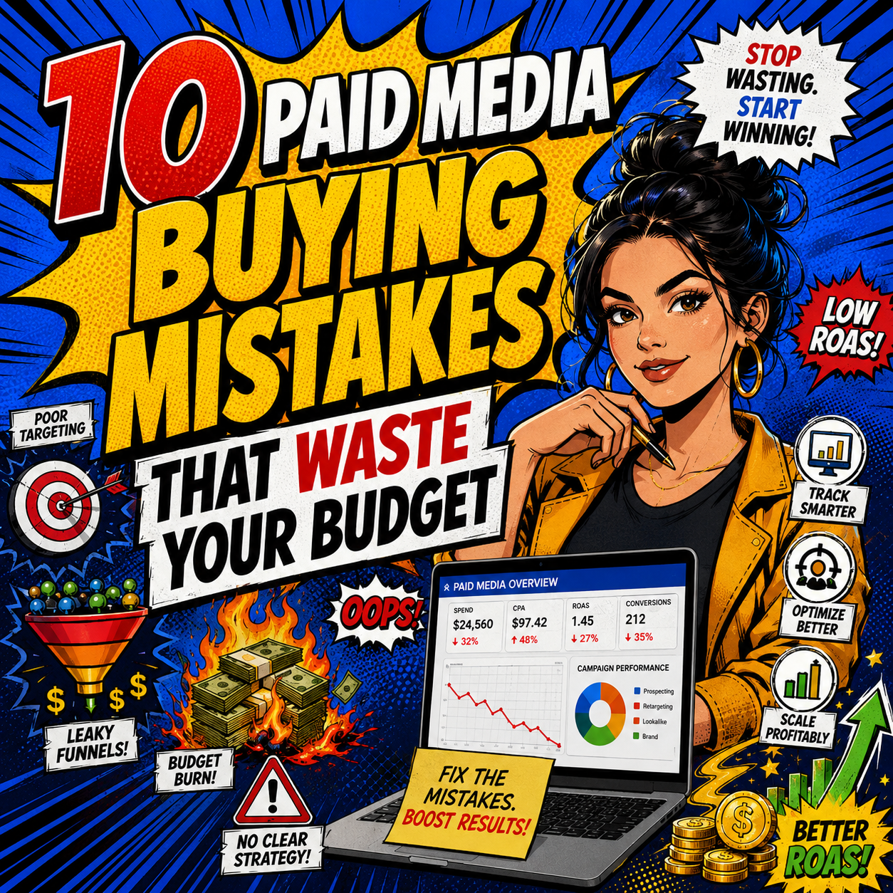 The 10 Don’ts of Paid Media Buying: Mistakes That Burn Ad Budgets and Kill ROAS